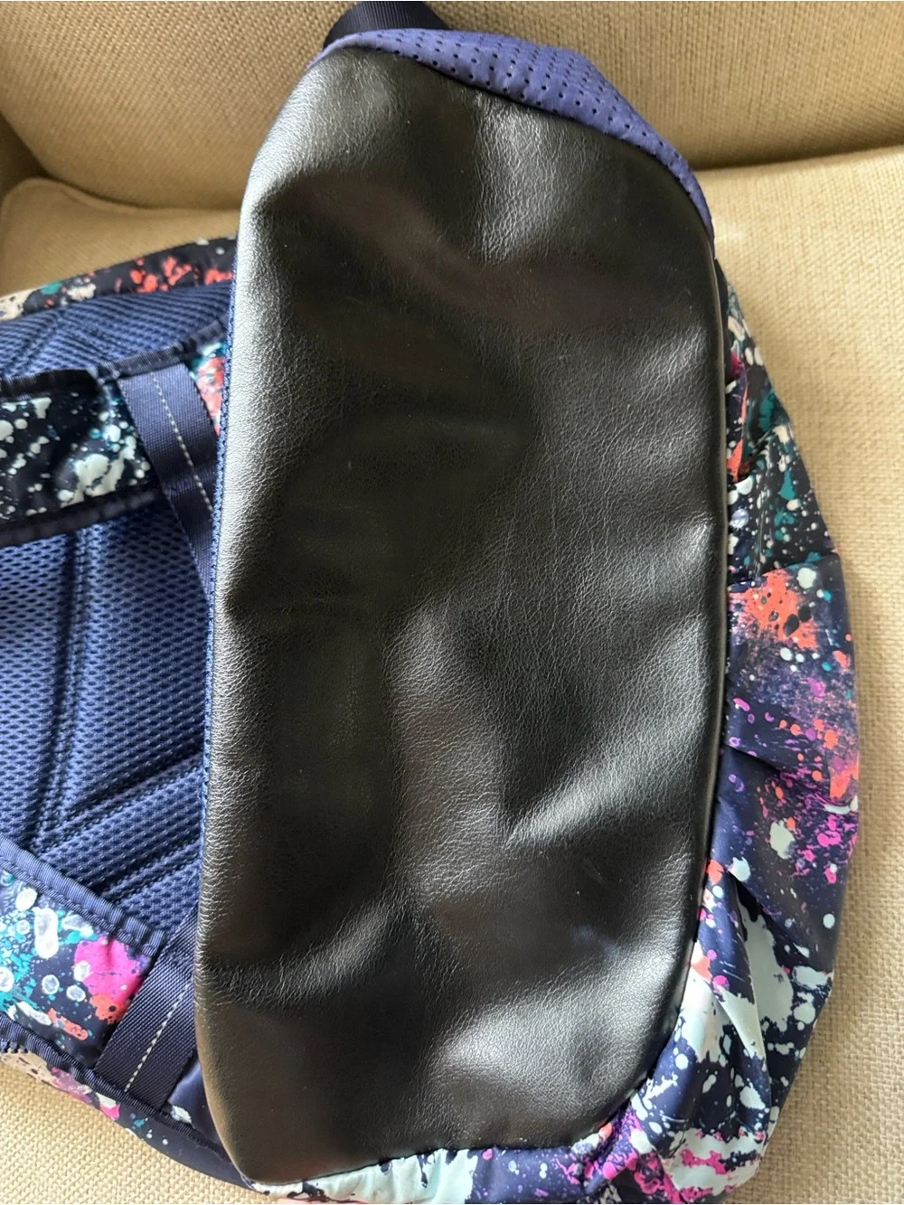 Ivivva Navy Splatter Print Backpack and Lunch Bag Set